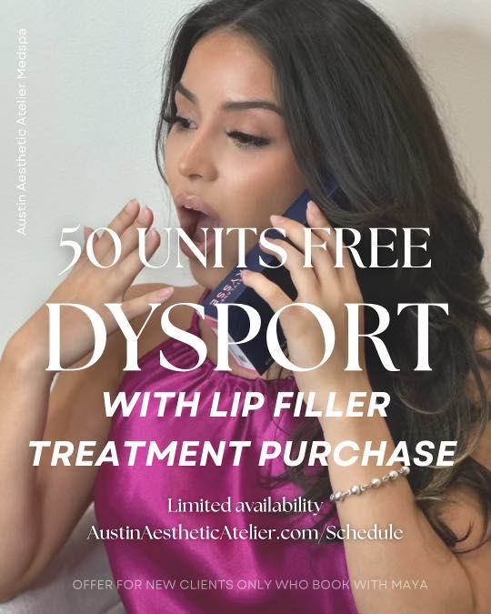 Before and after showing both lip enhancement and wrinkle relaxer results